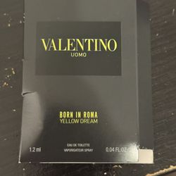Valentino Uomo .04oz New 