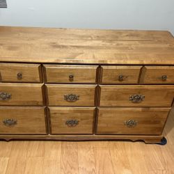 Vintage Oak Dresser For Kids/Youth