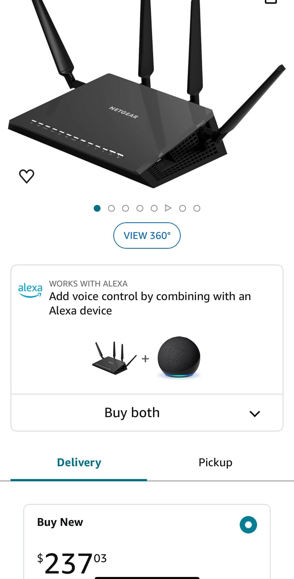 Netgear Nighthawk Router AC2600 X4S