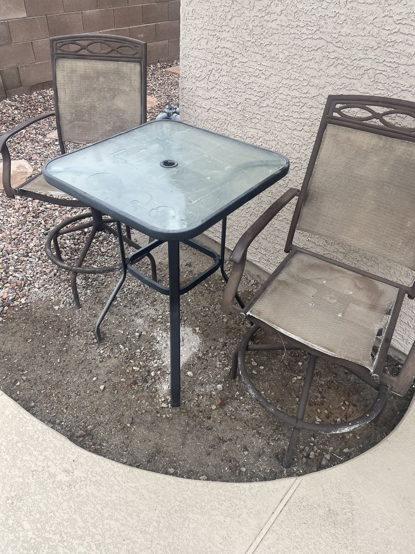 Chairs And Table 