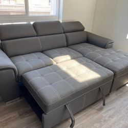 Pull Out Bed Sectional Same Day Delivery 