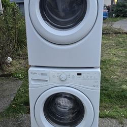 Whirlpool Washer And Electric Dryer Size 27w 29d 77h) I Can Help You With Free Delivery Within 10 Miles Distance 