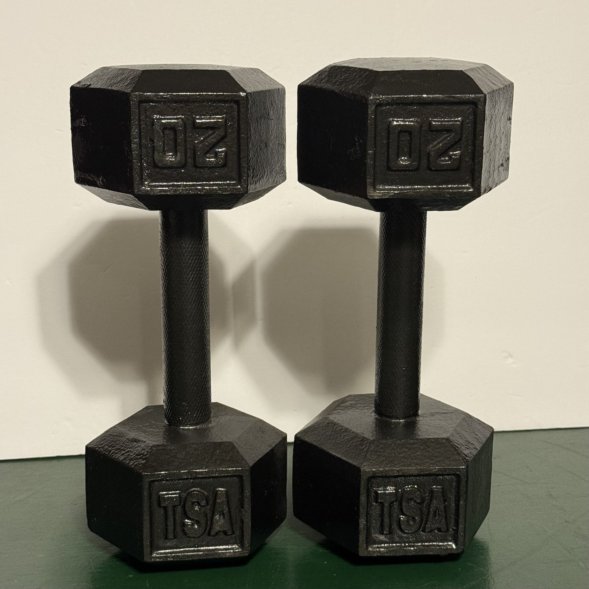 TSA 20 Lb Dumbbell Dumbbells Set