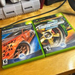 Xbox - Need For Speed Underground 1 And 2
