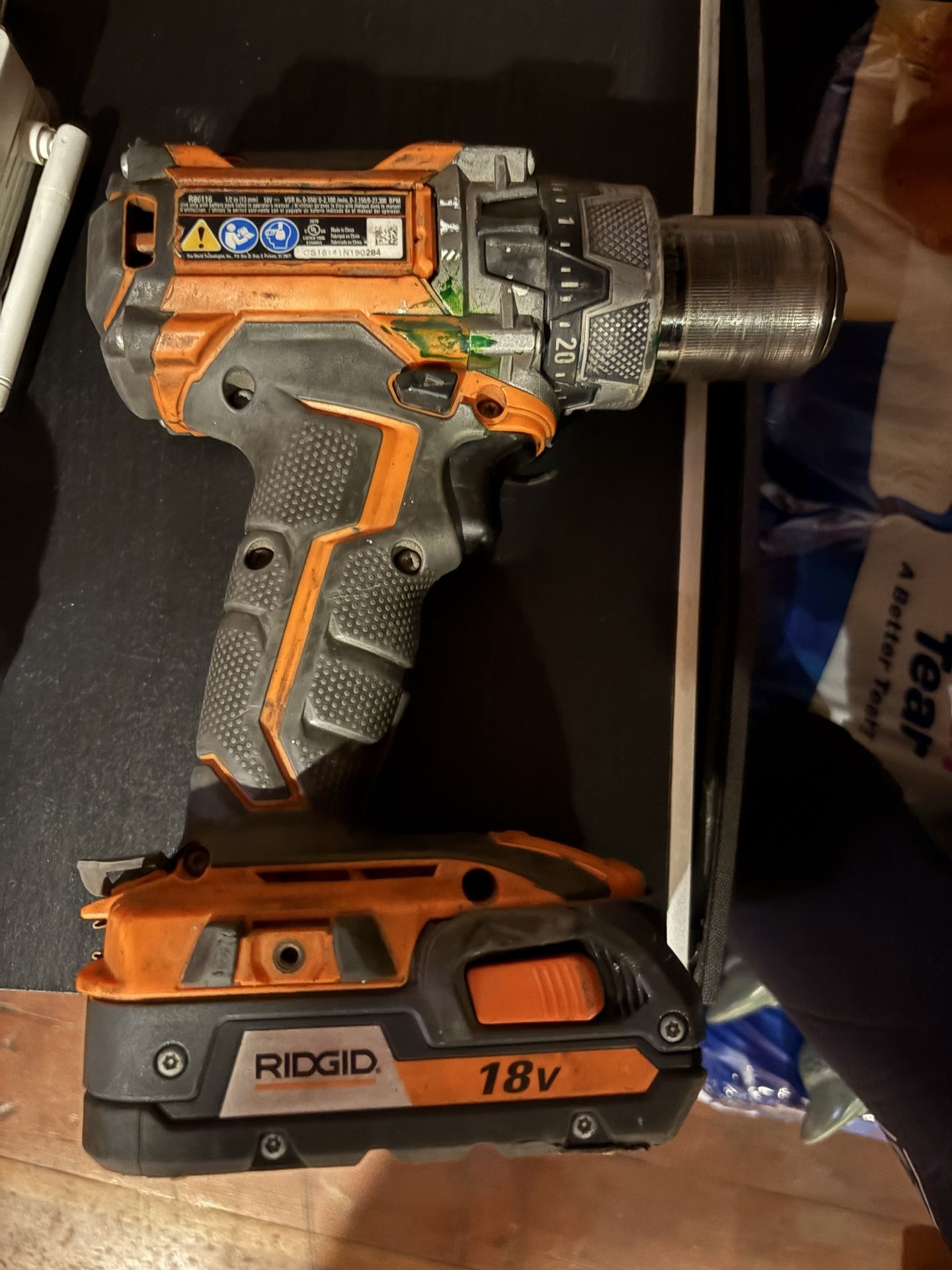 RIGID Impact drill With Battery