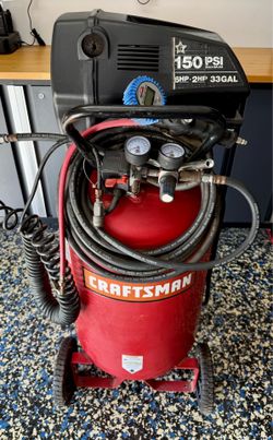 Craftsman 33 Gallon 6HP 150PSI Stand up Air Compressor
