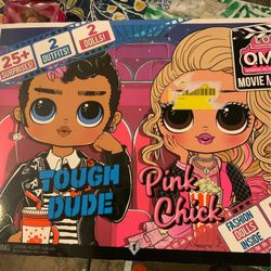 🎀 LOL Surprise OMG Tough Dude & Pink Chick Fashion Doll 2-Pack🆕
