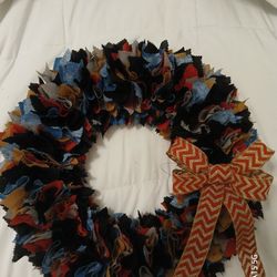 Fabric Wreath 