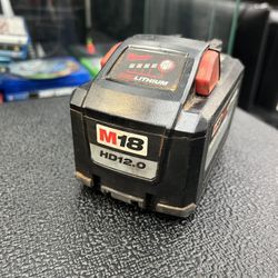 Milwaukee M18 Red Lithium High Output HD 12.0 Battery 