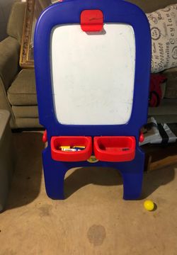 Chalk easel board