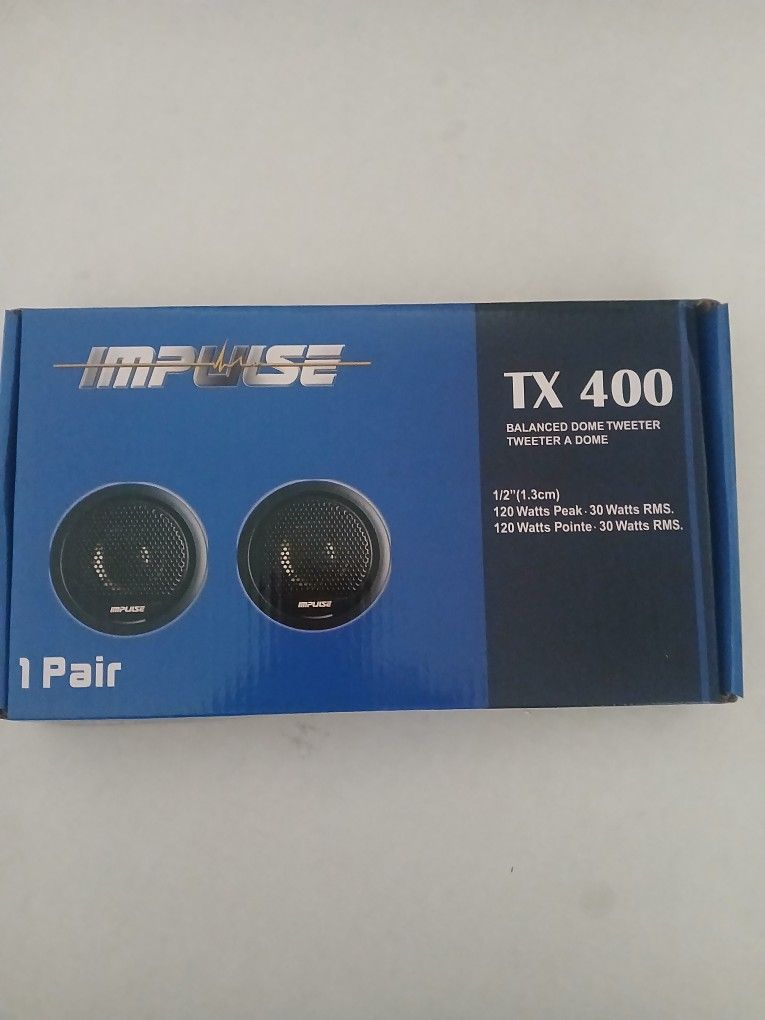 Impulse Audio Tweeters Brand New In The Box 