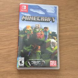 Minecraft Nintendo Game 