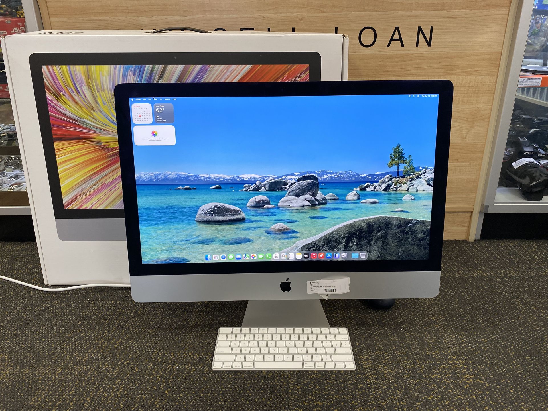 APPLE iMac 27" 2020 Core i9 - 16GB - 1TB SSD Radeon Pro 5700 8GB with Keyboard and Box