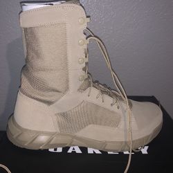Oakley  Tan Tactical Boots 