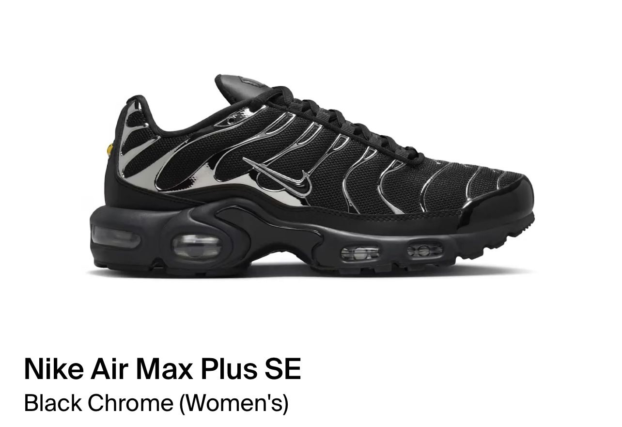 NIKE AIR MAX PLUS SE HJ9743 001 WMNS 9.5 MENS 8
