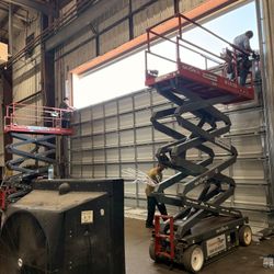 12x12 Double Steel Commercial Garage Door