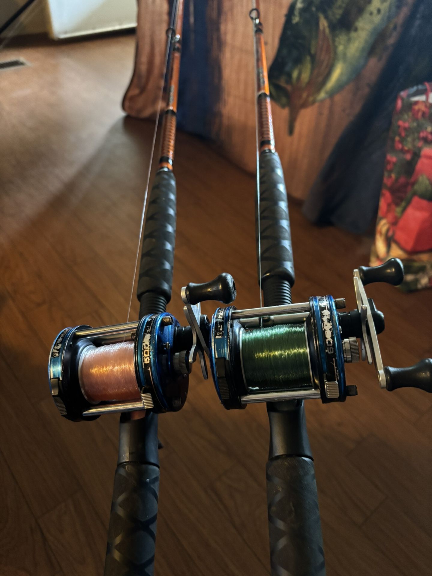 2 Abu Garcia 6000’s