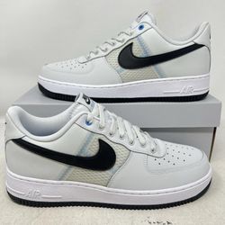 Men's Nike Air Force 1 Low '07 LV8 SE Shoes - Photon Dust Blue - Size 11.5, 12