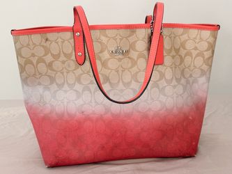 Used Pink Coach Purse