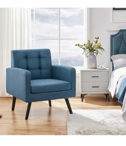 Brand New Accent Chair ( Navy Blue/ Yellow Available) 