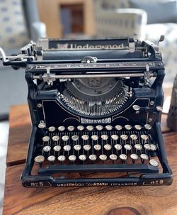 Underwood typewriter #5