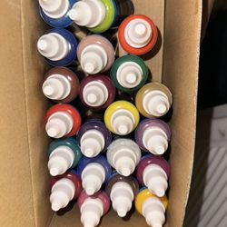 U.S. Art Supply 24 Color Acrylic Airbrush