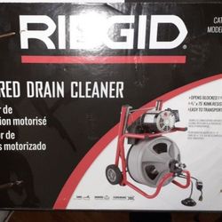 Ridgid Powered Drain Cleaner