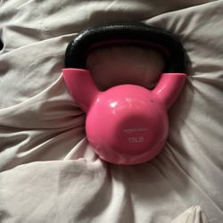 15lb Pink Kettle Ball