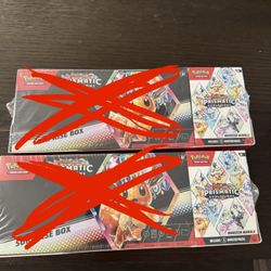 Prismatic Evolution Booster Bundle