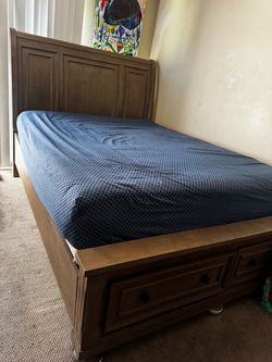 Queen size bed frame