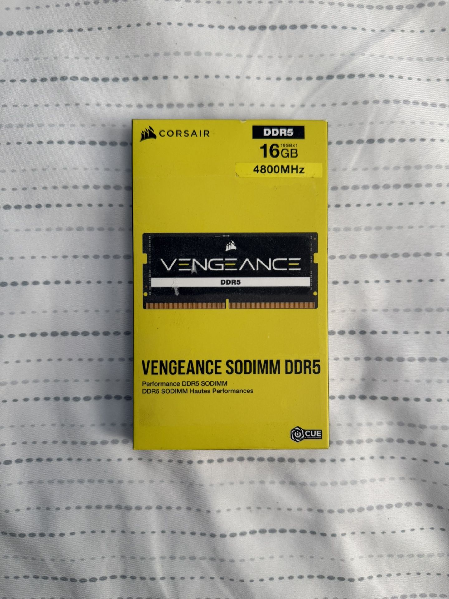 NEW 16GB Corsair Vengeance DDR5 4800MT/s Laptop RAM