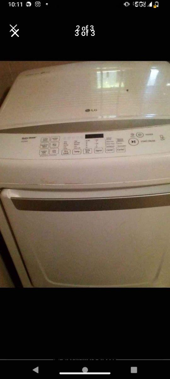 LG Smartdrum Washer And Dryer 