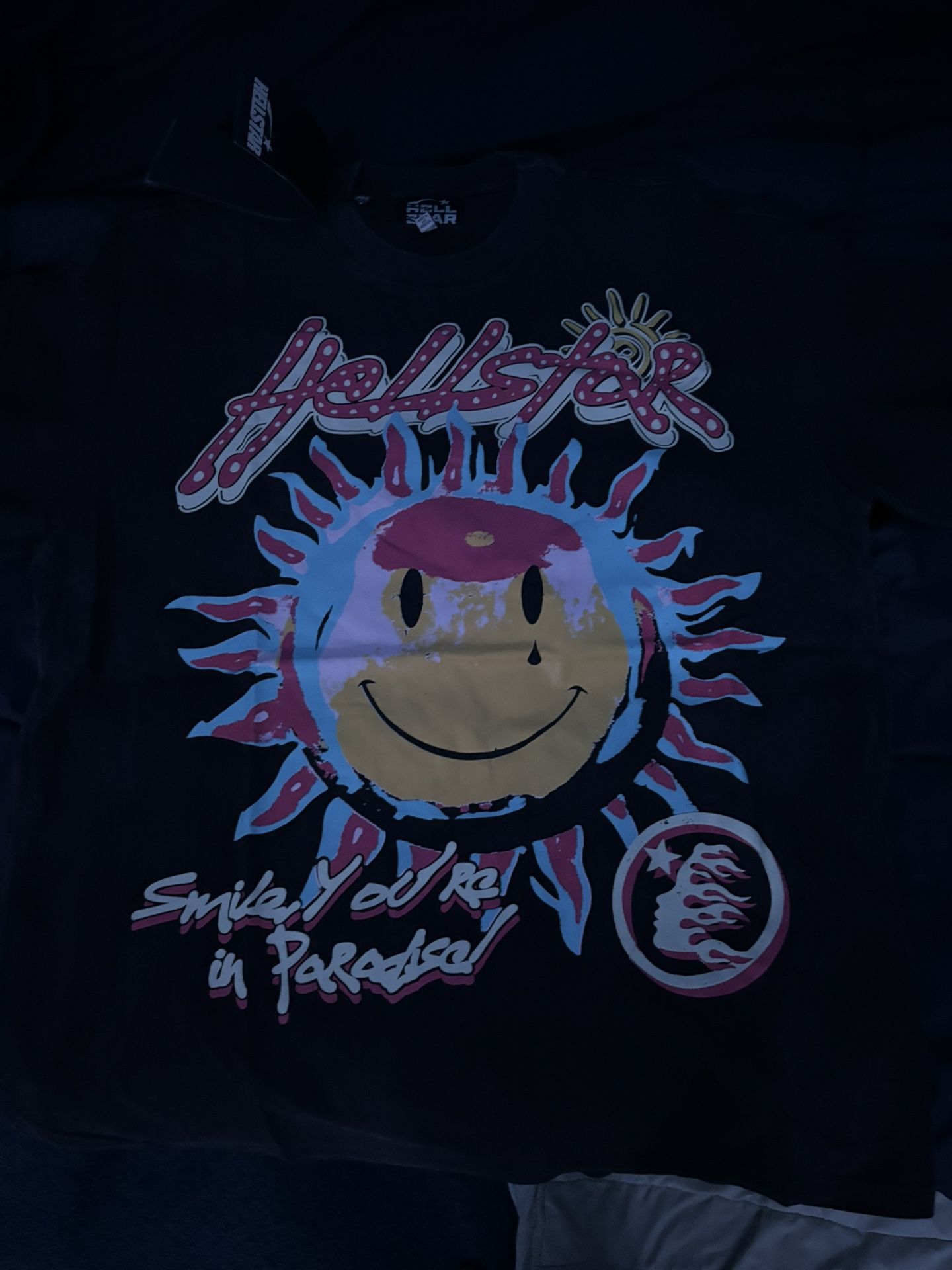 Brand New Hellstar For The Sun T Shirt Black Size XL