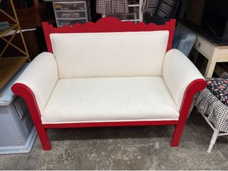 Loveseat/small couch/2 seater couch/whimsical couch
