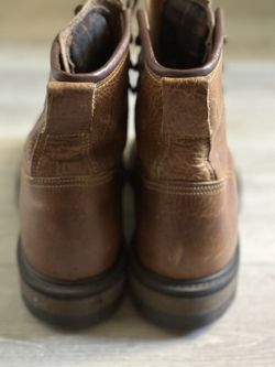 Red Wing ANSI Z41 PT91 MI/75 C/75 Brown Leather Steel Toe Red Wing ANSI Z41 PT91 MI/75 C/75 Brown Leather Steel Toe