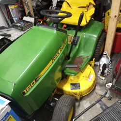 John Deer  160 Rider And  Ms280 Chainsaw Stihl 