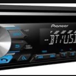 Pioneer DEH-X3910BT CD RDS Receiver with Bluetooth
