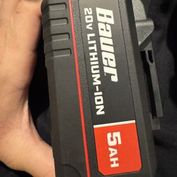 Bauer 20v 5Ah Battery & Rapid Charger