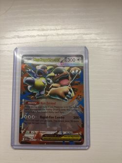 Mega kangaskhan Pokémon card