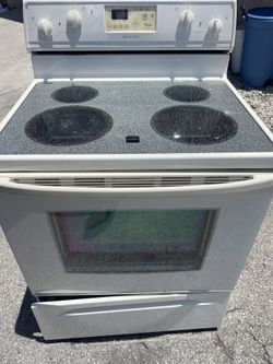 Glass top stove