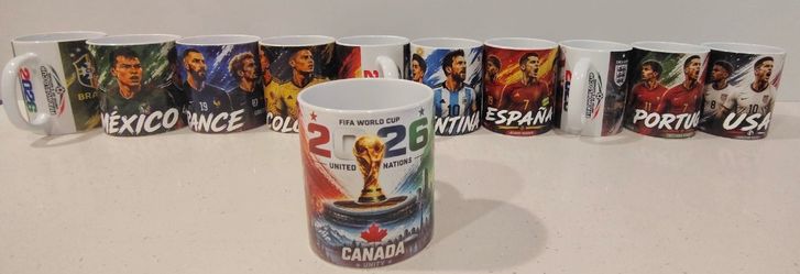 World Cup Coffee/Tea Mugs!