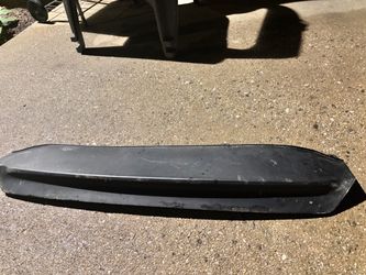 Black Plastic Parking Curb bumper for 2016 Honda Civic