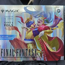Magic The Gathering Final Fantasy Collector Booster!