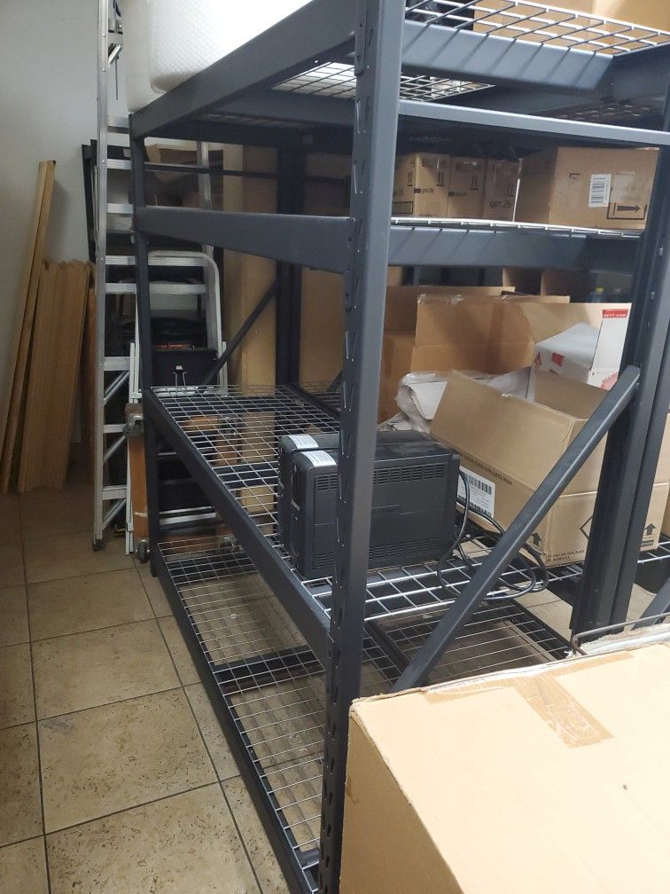 Storage Rack, Heavy Duty, 4 Tier Shelves, $90 each