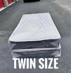 9” Twin Hybrid Mattress Set