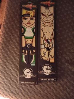 Mortal Kombat Long Socks, Sonya & Goro