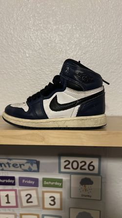 Air Jordan’s 1 black,white,blue