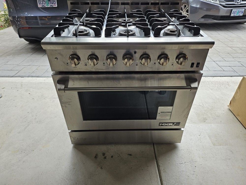 NXR Pro 36" Gas Range