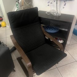 IKEA POÄNG Armchair,  Black