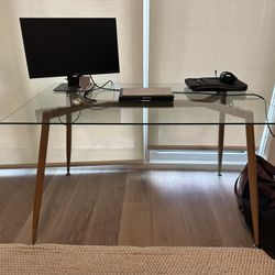 Glass Desk